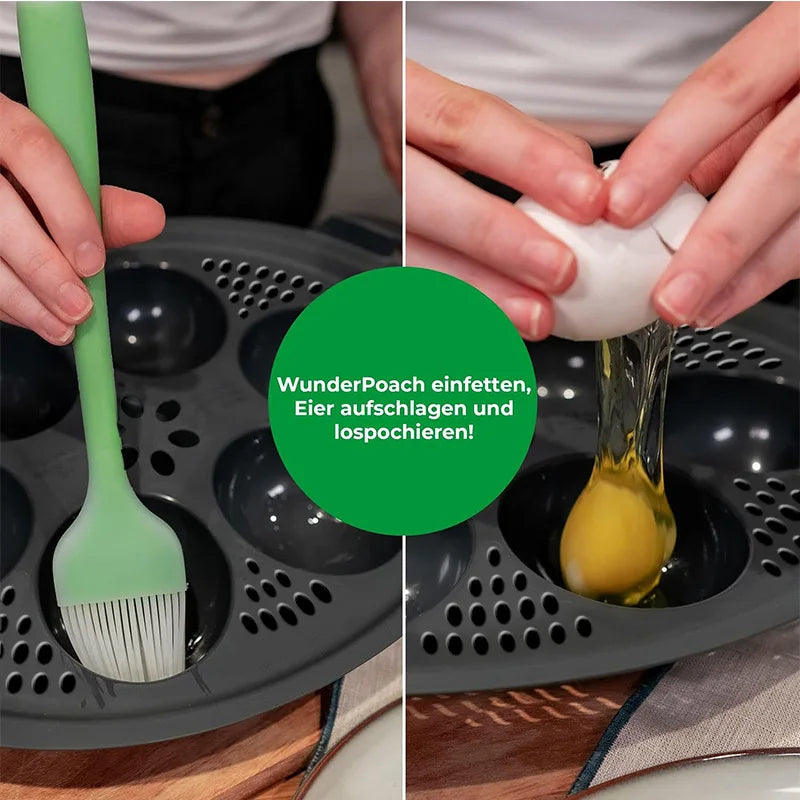 Multi-functional Steam Basket for Thermomix | Food Grade Silicone Egg Molds & Pastry Accessory