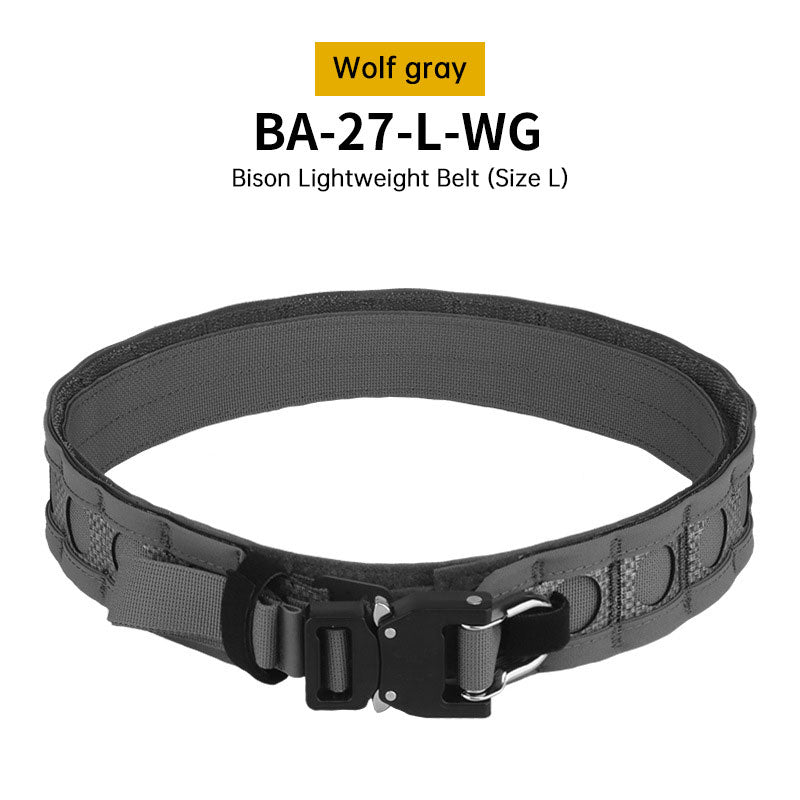 Tactical Two-Layer Battle Belt | Quick Detach Metal Buckle Combat Belt