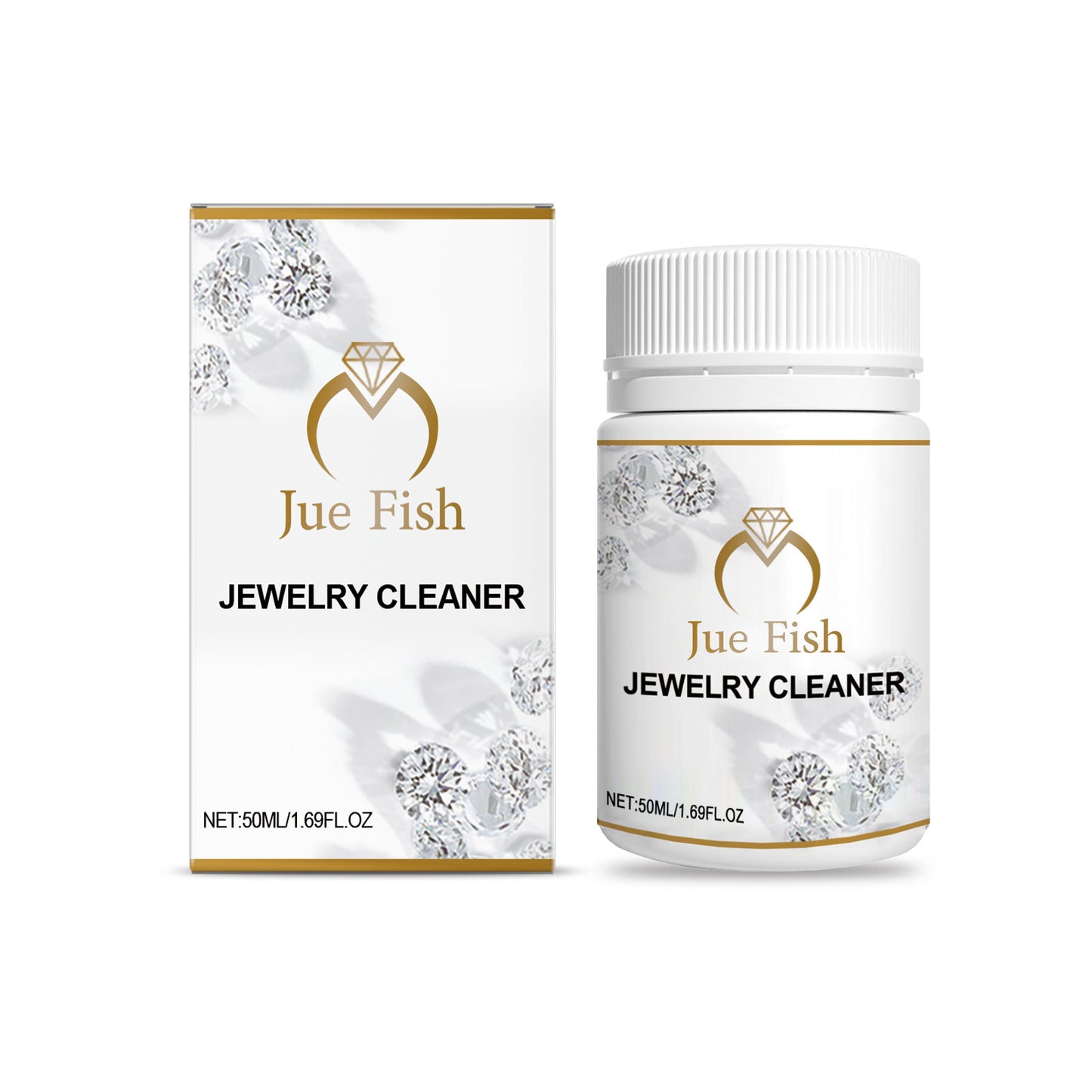 Instant Jewelry & Metal Cleaning Solution – Professional Diamond & Necklace Rust Remover for Sparkling Results