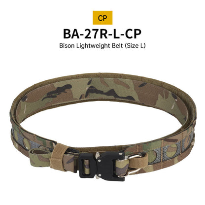 Tactical Two-Layer Battle Belt | Quick Detach Metal Buckle Combat Belt
