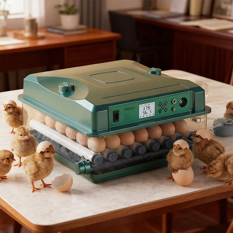 1: 24/36 Egg Incubator Fully Automatic | Auto Turner & Temp Control Poultry