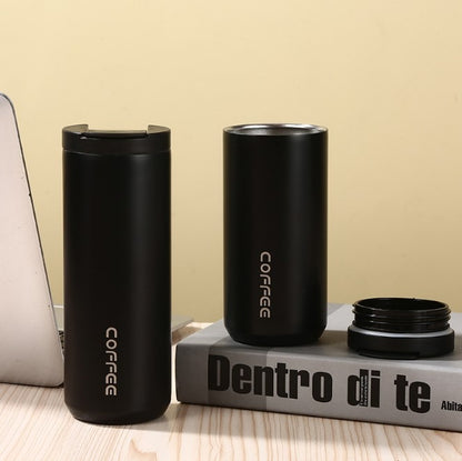 Double Vacuum Vehicle-Mounted Direct Drinking Thermal Cup