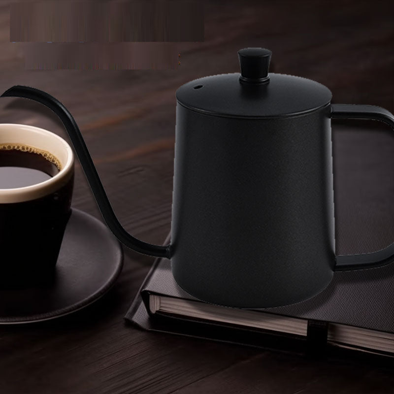 Stainless Steel Gooseneck Coffee Kettle - Narrow Long Spout Hand Brewing Pot