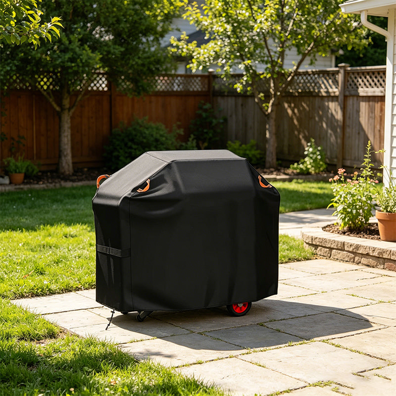 210D Waterproof BBQ Grill Cover | Heavy Duty Windproof Protector