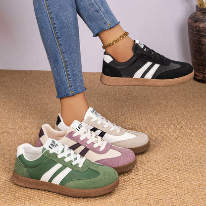Women's German Training Casual Sneakers - Lightweight Soft Sole Shoes