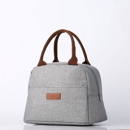 Printed Thermal Lunch Bag - Insulated Aluminum Foil Bento Tote