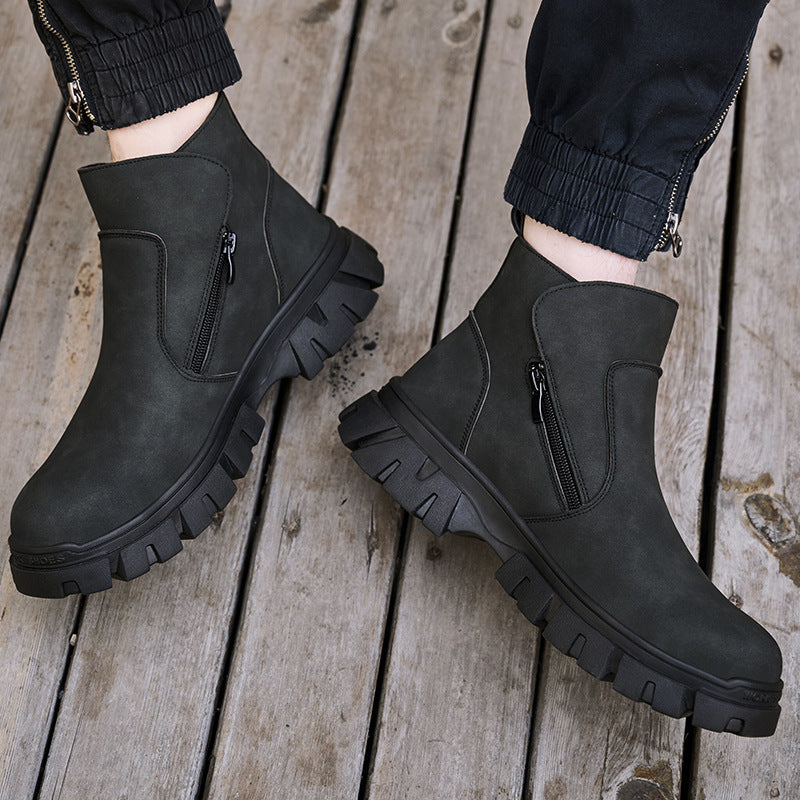 Welders' Labor Protection Anti Smashing and Anti Piercing Safety Shoes