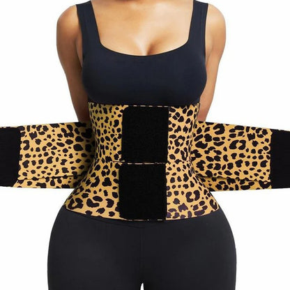 Adjustable Sports Abdominal Belt Waist Trainer | Sweat Band for Body Shaping & Weight Loss
