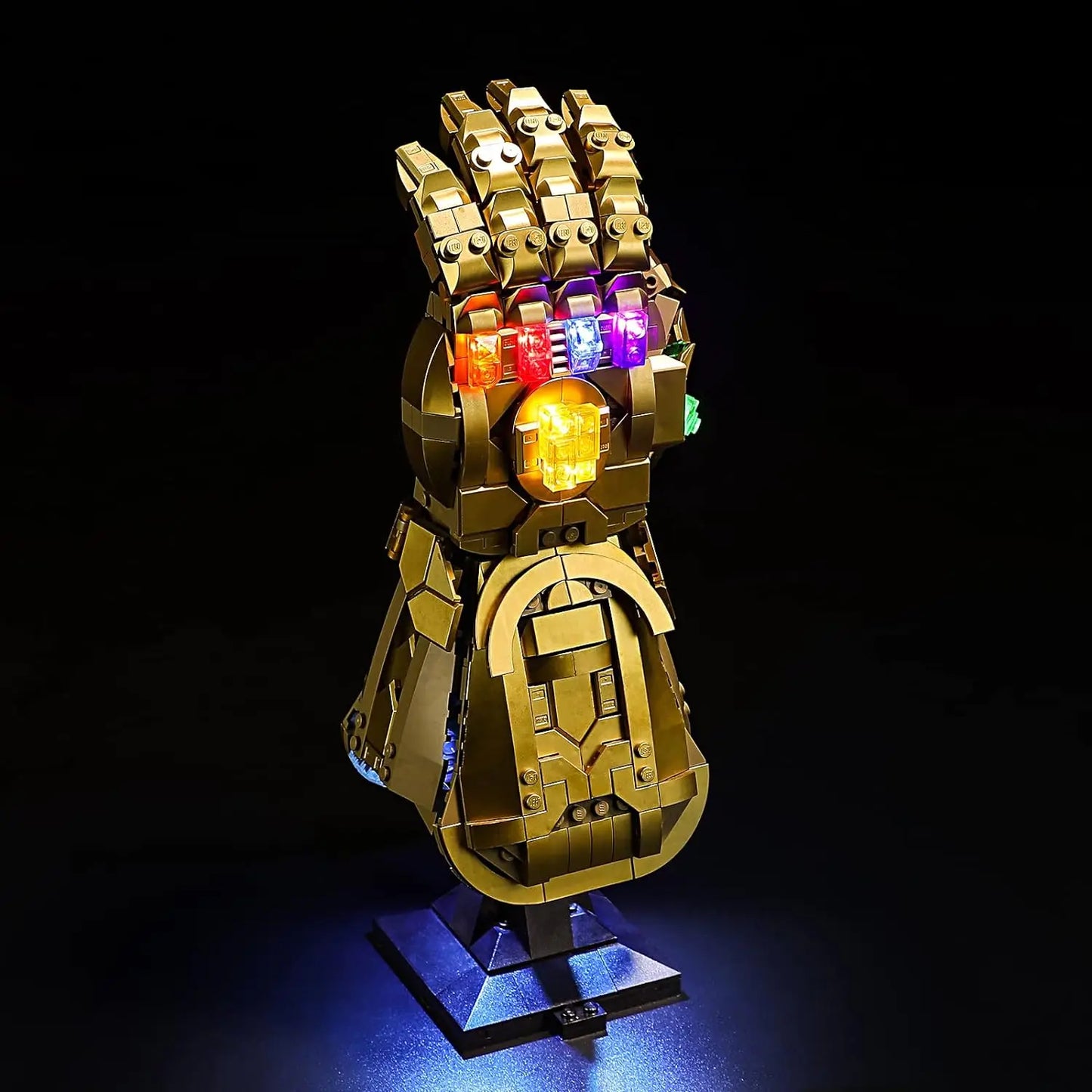 LED Lighting Kit for Marvel Infinity Gauntlet 76191 – Premium Glow Upgrade (Light Kit Only)