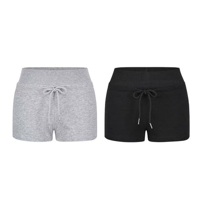Sweet & Spicy Style High-Waist Casual Three-Quarter Shorts