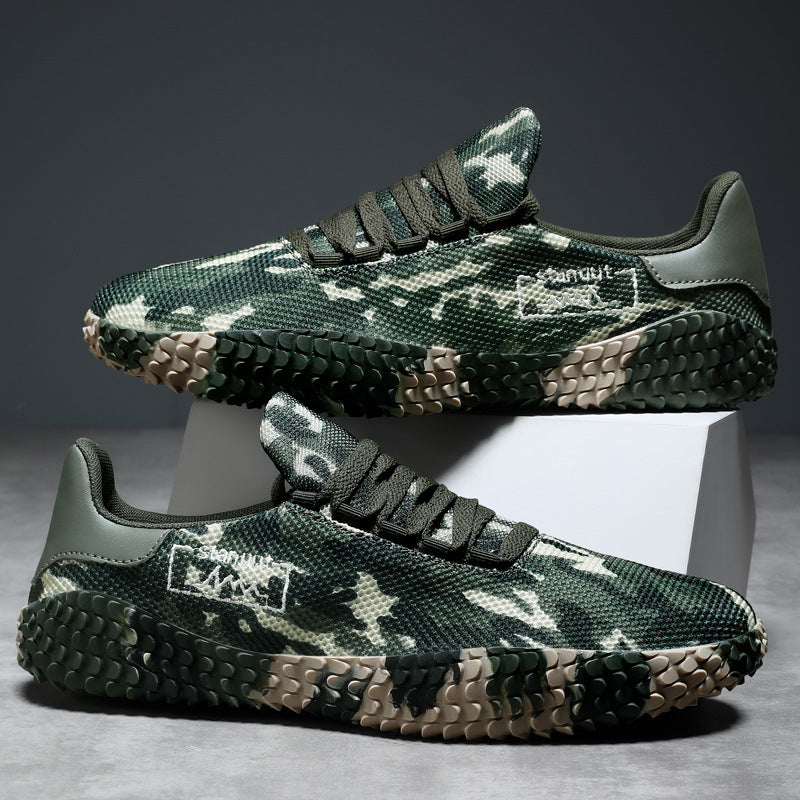 Korean Style Lightweight Walking Shoes for Men (Large Sizes)