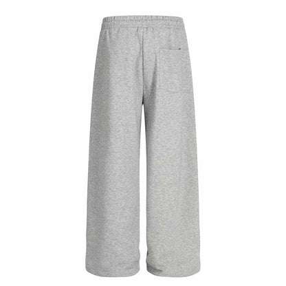 Unisex Streetwear Casual Loose Straight Leg Sweatpants