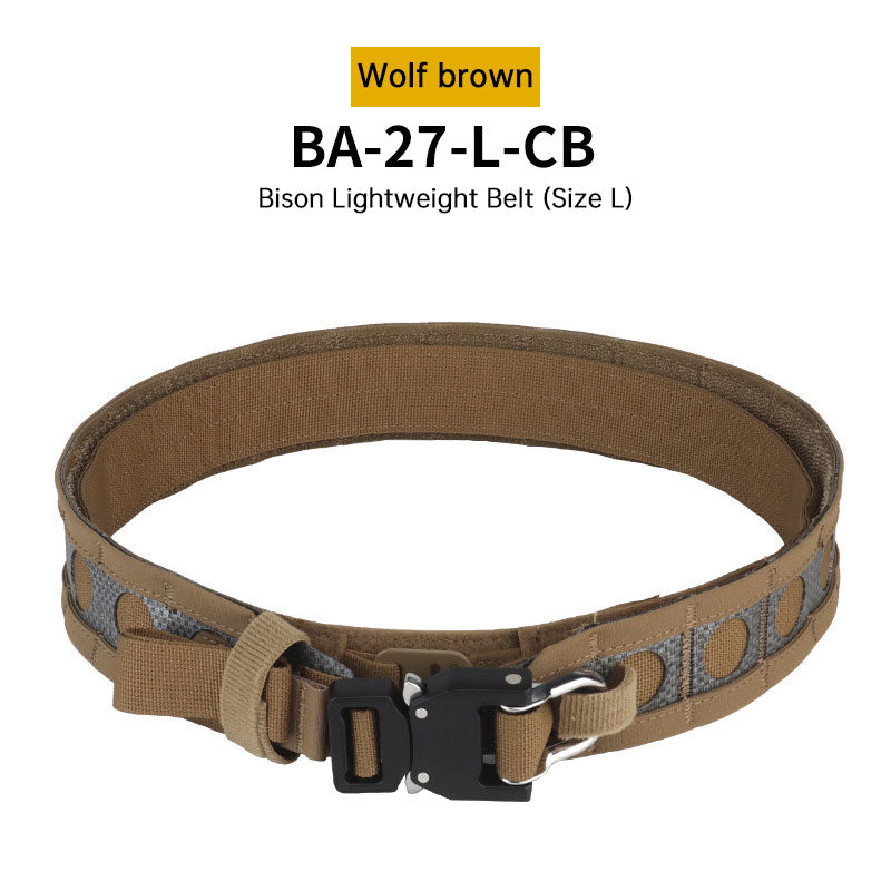 Tactical Two-Layer Battle Belt | Quick Detach Metal Buckle Combat Belt