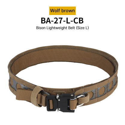 Tactical Two-Layer Battle Belt | Quick Detach Metal Buckle Combat Belt