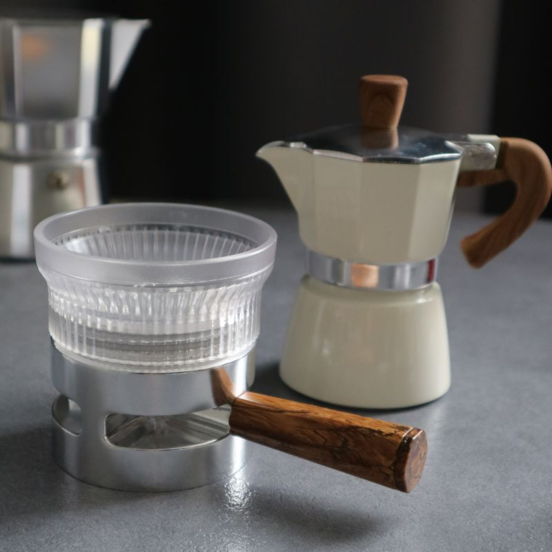 Moka Pot Powder Dispenser Ring - Coffee Dosing Funnel & Powder Catcher Ring