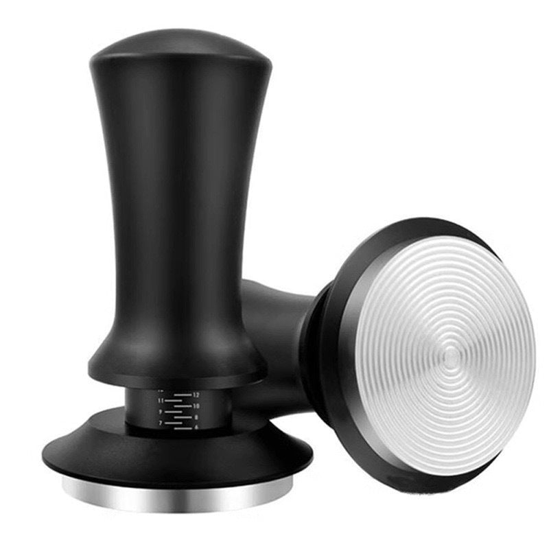 Premium 304 Stainless Steel Adjustable Coffee Tamper with Scale