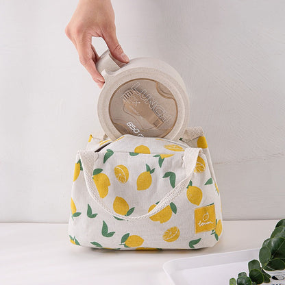 Portable Insulated Lunch Box Bag for Meal and Rice Storage