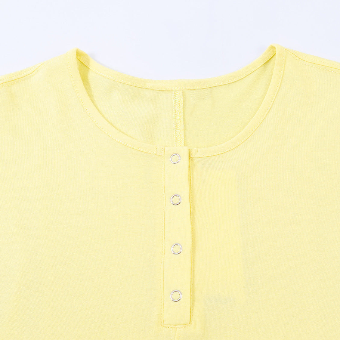 Elegant Yellow Buckle Embellished MIDI Dress - Commuting Style High Waist Long Sleeve Skirt for Women