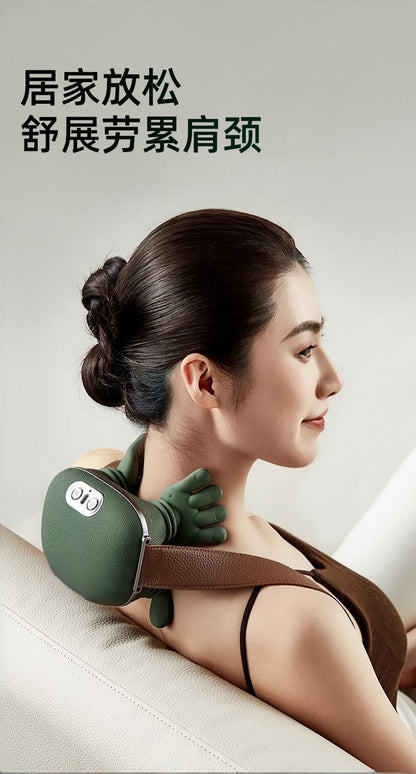 Simulated Human Master Neck and Shoulder Massager with Heat