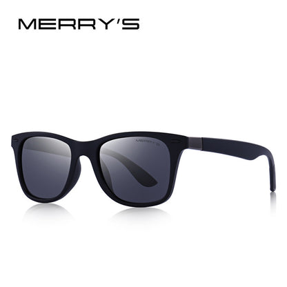 Unisex Vintage Rivet Square Sunglasses | Lightweight Polarized Driving Eyewear