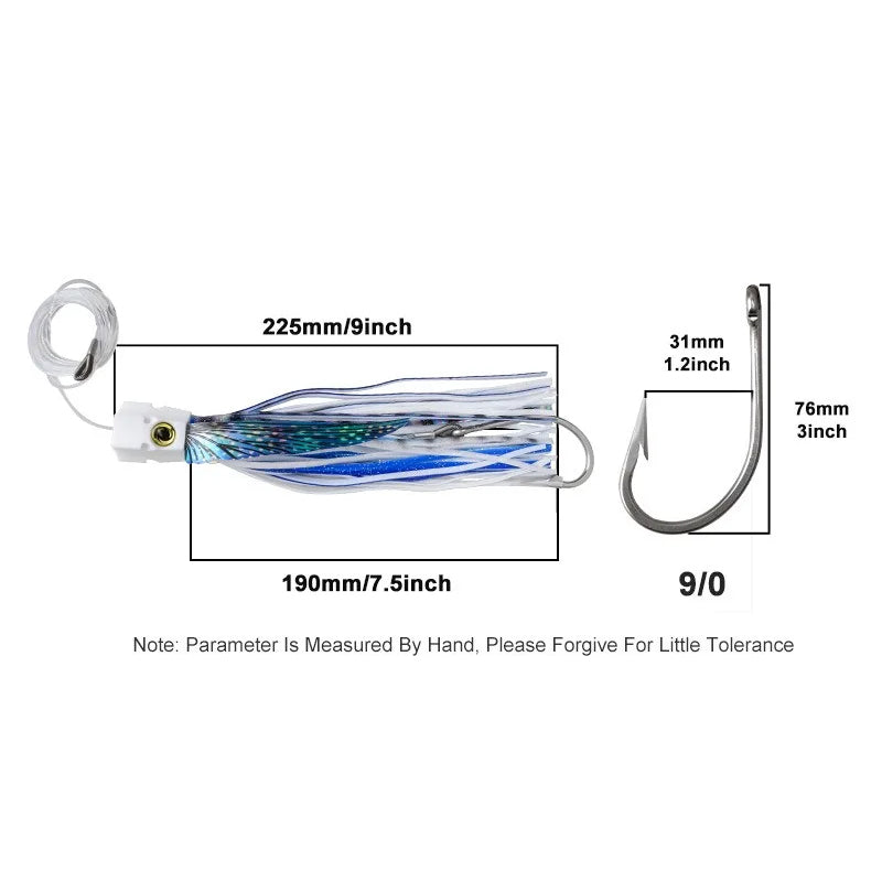Deep Sea Boat Trolling Jig for Tuna & Pelagic Species (TR012-C5)