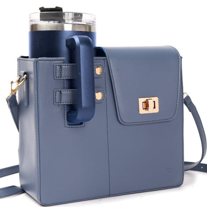 Outdoor Portable Insulated Bottle Bag | Crossbody Tumbler Cup Holder