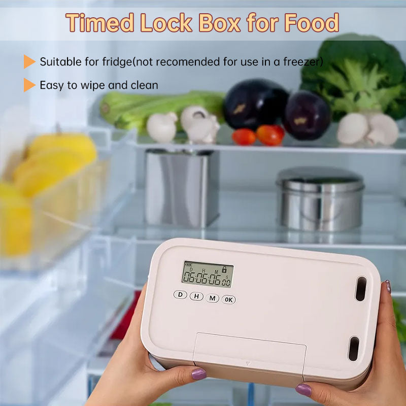 Smart Time Locking Container - Security Storage Box for Personal Habits & Focus