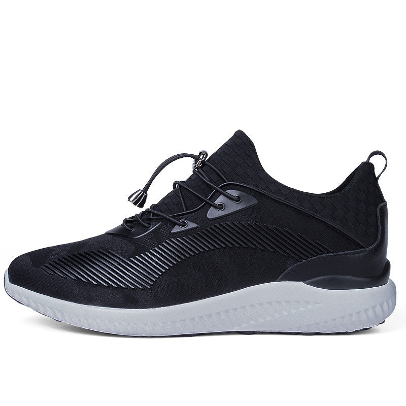 Premium Height Increasing Men's Sport Sneakers - Stylish & Breathable Casual Shoes