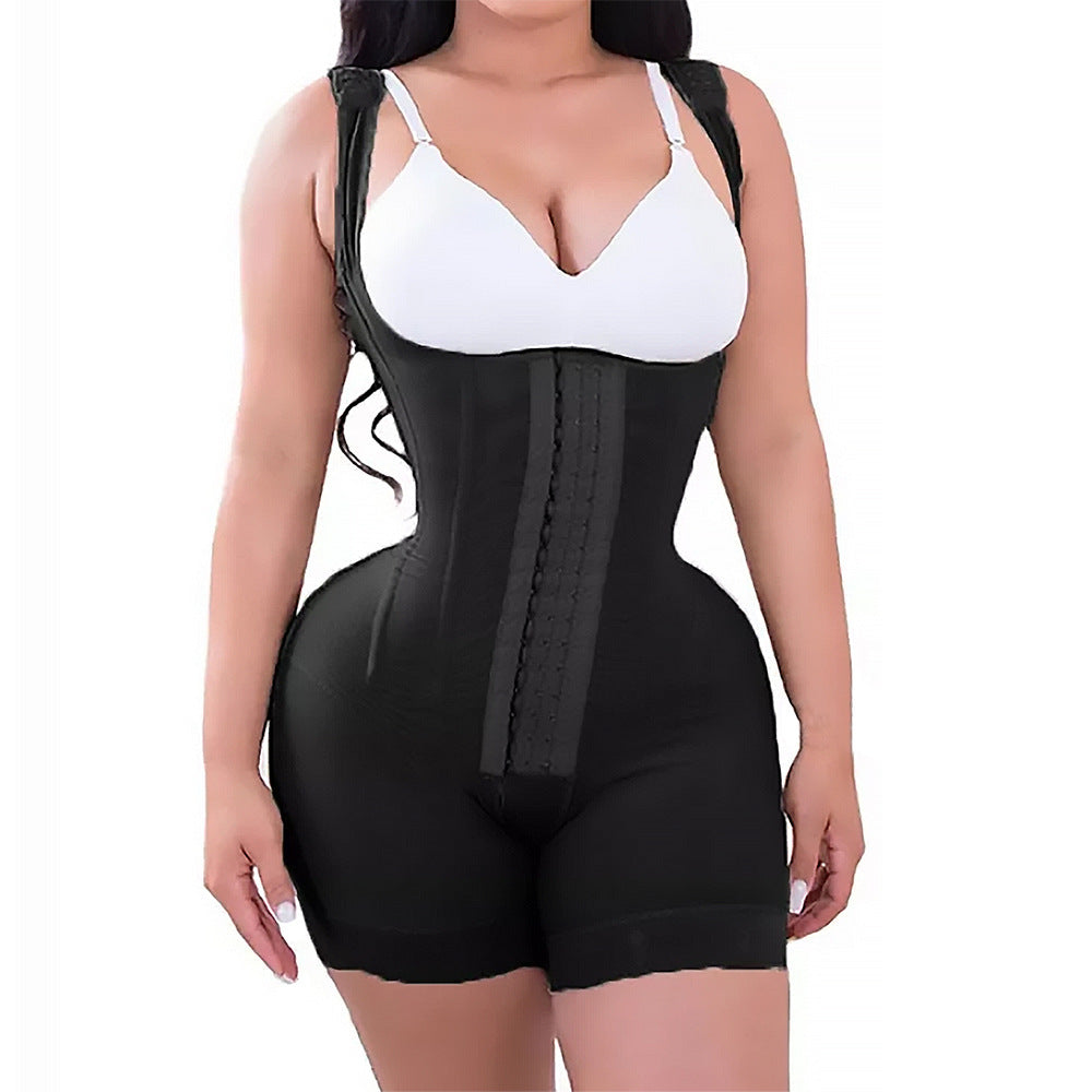 European & American Abdominal Jumpsuit Tight Fit Hip Lifting Body Shaper | Waist Training Corset Pants