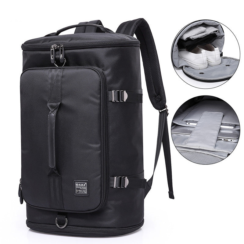 KAKA Men's Large Capacity Multi-Function Computer Backpack - Durable Travel Shoulder Bag