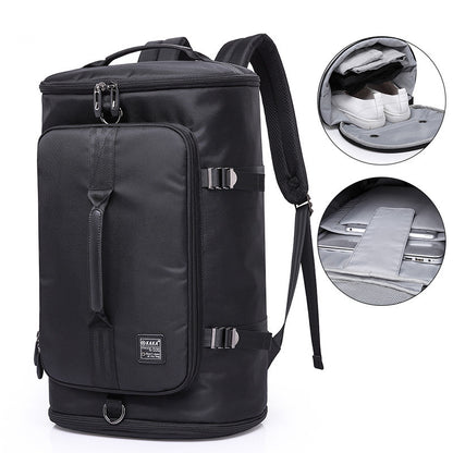 KAKA Men's Large Capacity Multi-Function Computer Backpack - Durable Travel Shoulder Bag