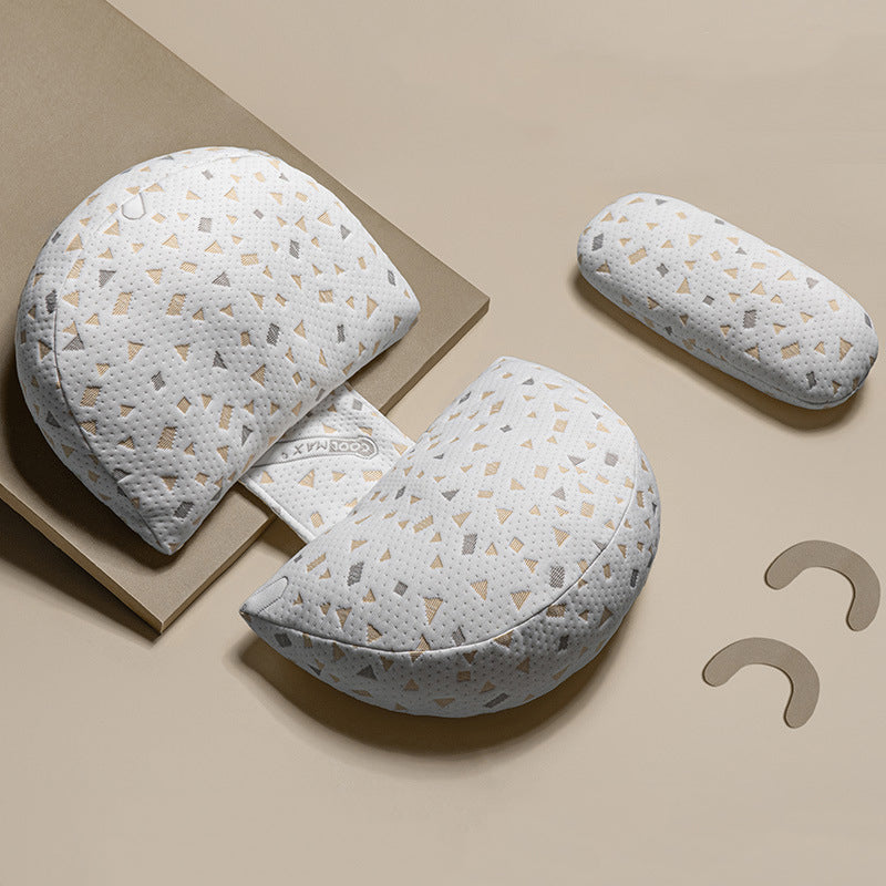 Adjustable Probiotic Maternity Pillow | Waist & Belly Support Cushion for Comfortable Pregnancy Sleep