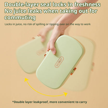 900ml Portable Electric Heating Lunch Box - Self-Heating & Steaming Food Warmer for Office Workers & Travelers (Heat Preservation)