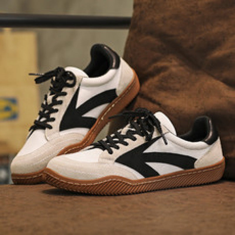 Casual Breathable Mesh Low-Top Sneakers - Comfortable Retro Trainer Shoes for Men & Women