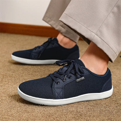 Unisex Wide Head Barefoot Shoes - Summer Breathable Mesh Casual Sports Sneakers