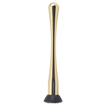 Stainless Steel Cocktail Muddler - Ice Crusher & Fruit Masher Bar Tool for Drink Mixing