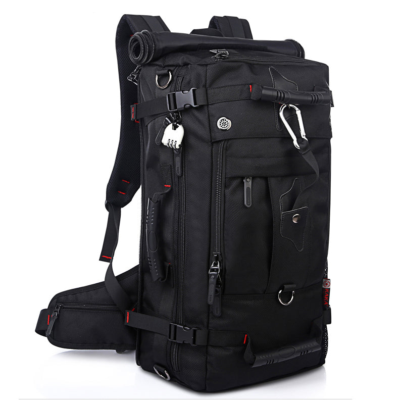 KAKA Men Backpack Travel Bag – Large Capacity Versatile Utility Mountaineering