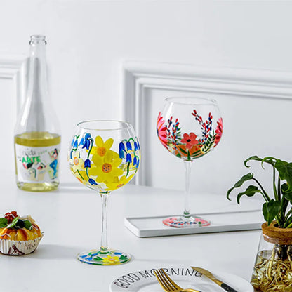 Creative Crystal Glass Champagne/Wine Drinkware for Household Use