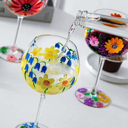 Creative Crystal Glass Champagne/Wine Drinkware for Household Use