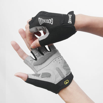 Spider Web Fitness Gloves with Thickened Anti-Slip Palm - Wear-Resistant Sports Gear
