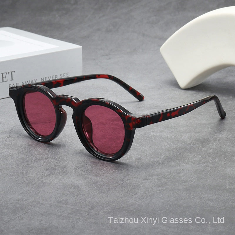 Vintage Round Small Frame Sunglasses | Unisex Fashion UV Protection Shades