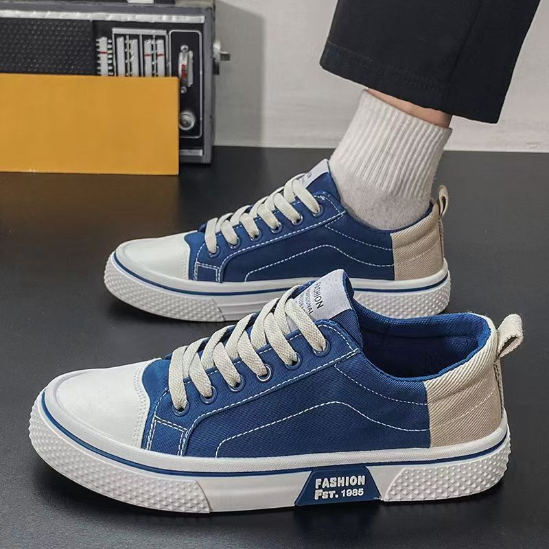 Men's Summer Breathable Canvas Casual Sneakers