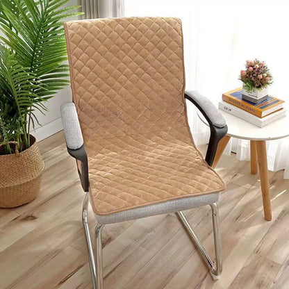 Smart Heated Office Chair Cushion | Electric Mat with Timer & Integrated Backrest (220V)