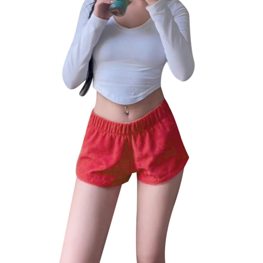 Women's Versatile Corduroy Sexy Mini Shorts