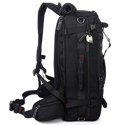 KAKA Men Backpack Travel Bag – Large Capacity Versatile Utility Mountaineering