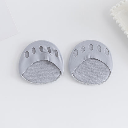 Silicone High Heel Half Sole Socks - Invisible Forefoot Cushions for Women