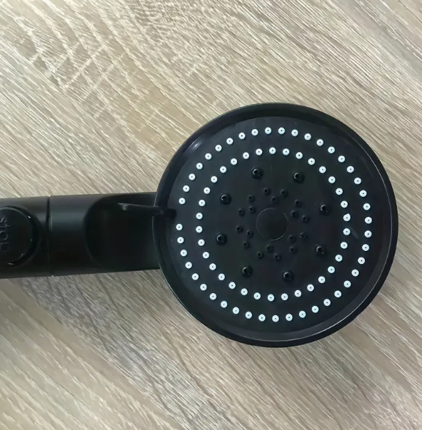 5-Mode High-Pressure Rainfall Shower Head – 360° Adjustable Detachable Hydro Jet with Stop Button