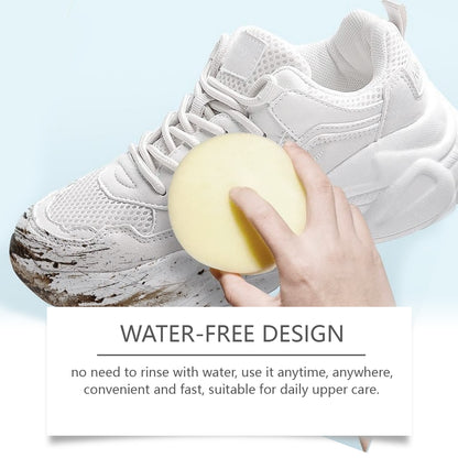 Multi-functional White Shoes Cleaning Cream - Instant Stain Remover with Sponge