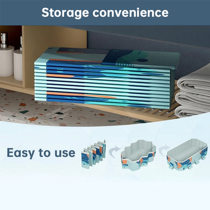 Large Foldable Rectangular Family Swimming Pool, Non-Inflatable Above Ground Pool