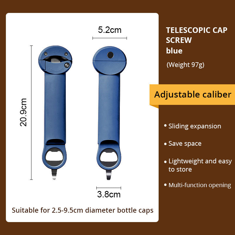 Stainless Steel Labor-Saving Jar & Bottle Opener